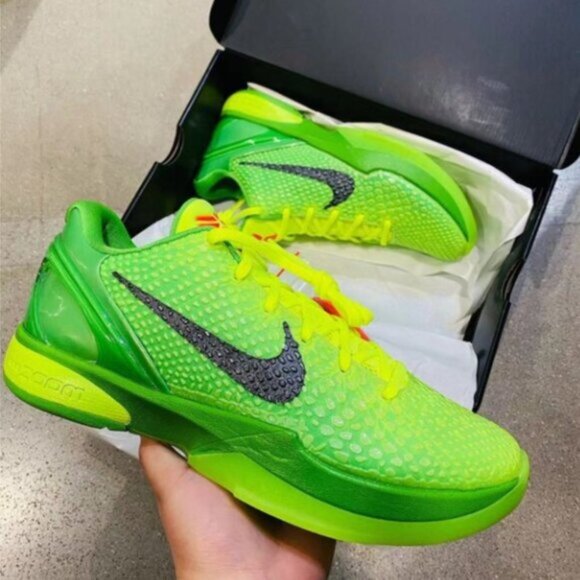 Nike Zoom Kobe 6 Protro Low Grinch - Picture 1 of 4